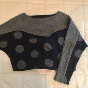 Anthropologie sparkly long sleeve